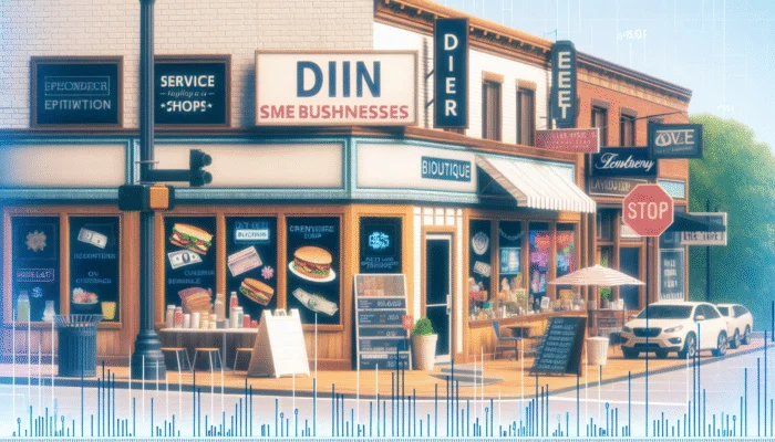 A local street with small businesses adapting to fewer customers and cautious spending after payday loan ban.